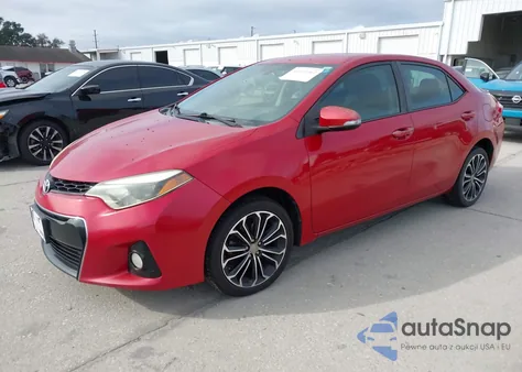 2014 Toyota Corolla S Plus from USA, damaged, VIN 2T1BURHE9EC228304